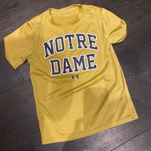 Boys Notre Dame tshirt